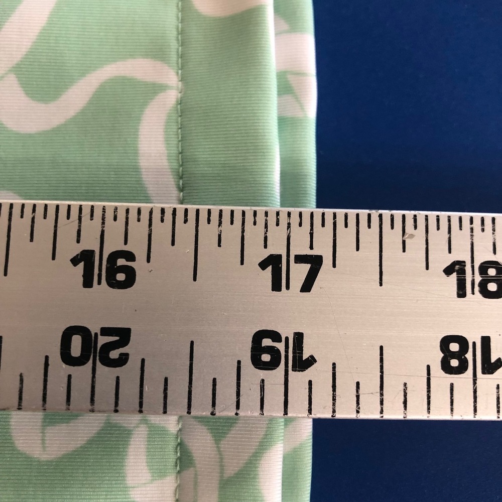 Polo Golf Ralph Lauren Skort Preppy Pickleball Coquette Bows Print Green Women M - Picture 9 of 10